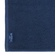 Load image into Gallery viewer, navy Lotus Towel Set
