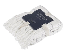 Load image into Gallery viewer, Light Grey
Products Plain with Stripes Throw