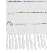 Load image into Gallery viewer, Sage Products Plain with Stripes Throw