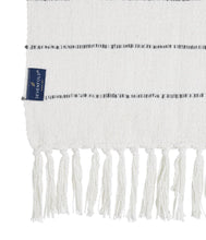 Load image into Gallery viewer, Charcoal Products Plain with Stripes Throw
